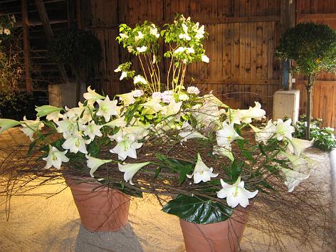 Blumenschau Die Blumenschauen waren eine der Attraktionen. In der Blumenhalle wurden im Wechsel verschiedene Themen präsentiert.